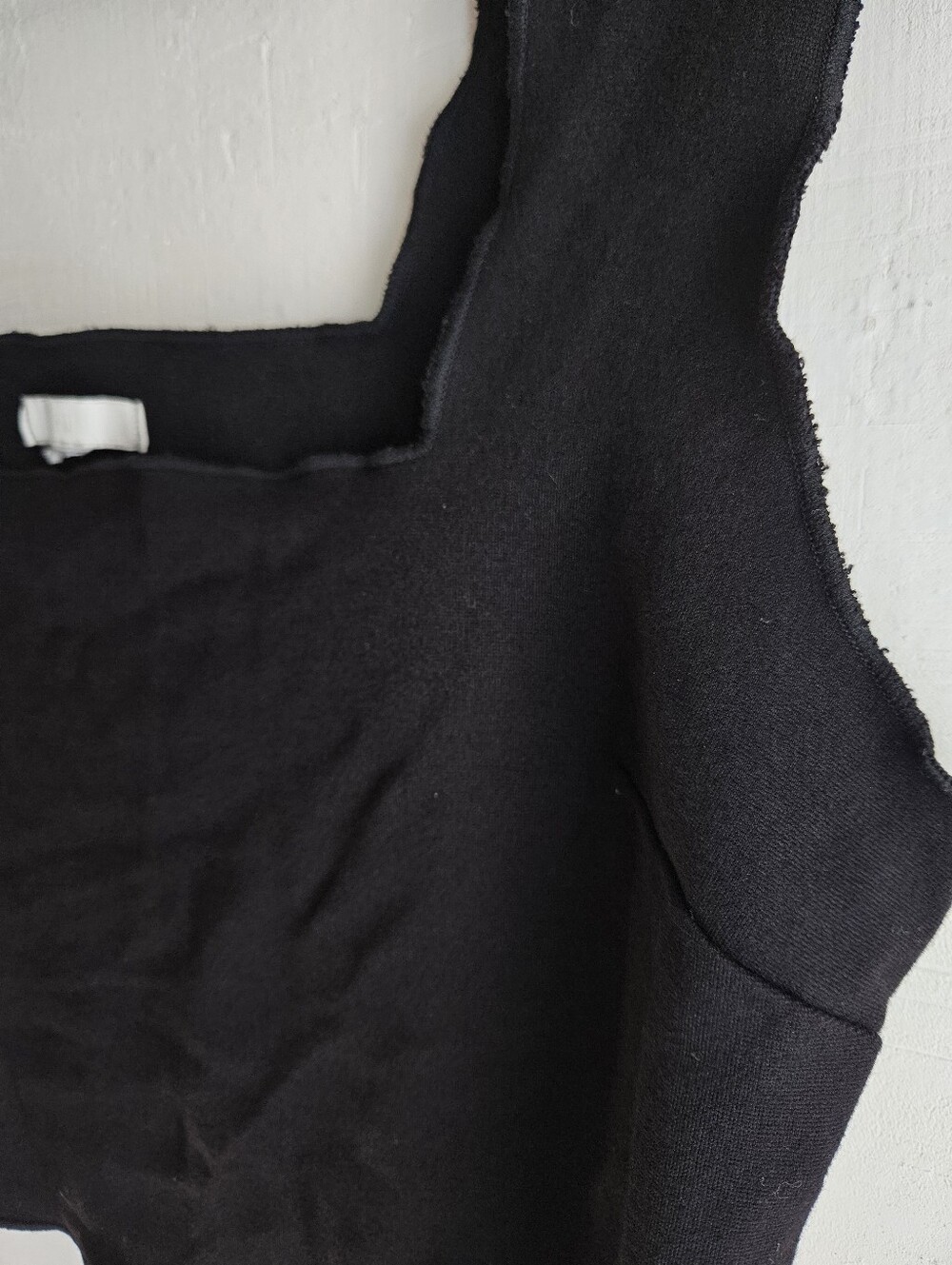 H&M | square neck crop top - Picture 2 of 4